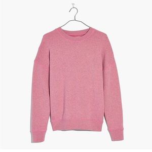 Madewell Mainstay Pink Sweatshirt